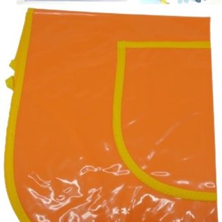 Marlin Multi Purpose Kids Plastic Aprons Orange –