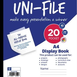Marlin A4 All Purpose 20 Page UniFile Display