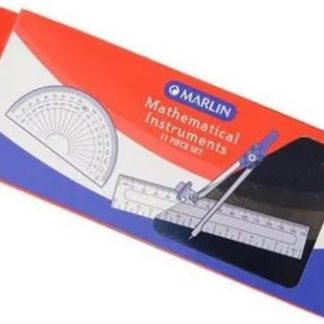 Marlin Math Set 11 Pcs Metal Container