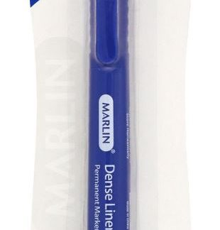 Marlin Dense Permanent Markers 1's Blue