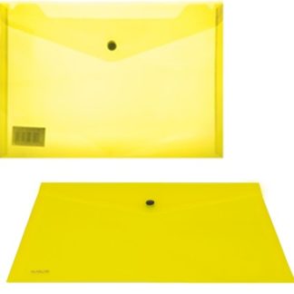 Marlin A4 Yellow Carry Folder with Stud