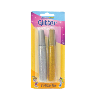 Marlin Kids Glitter Glue 10ml 2's