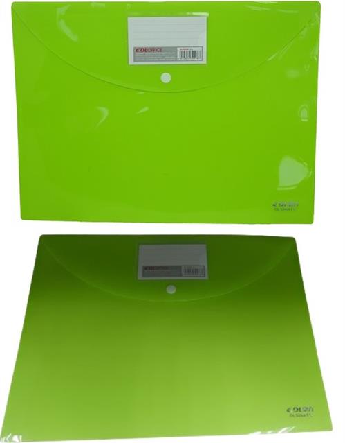 DLOffice A4 Carry Folder with Press Stud on Flap